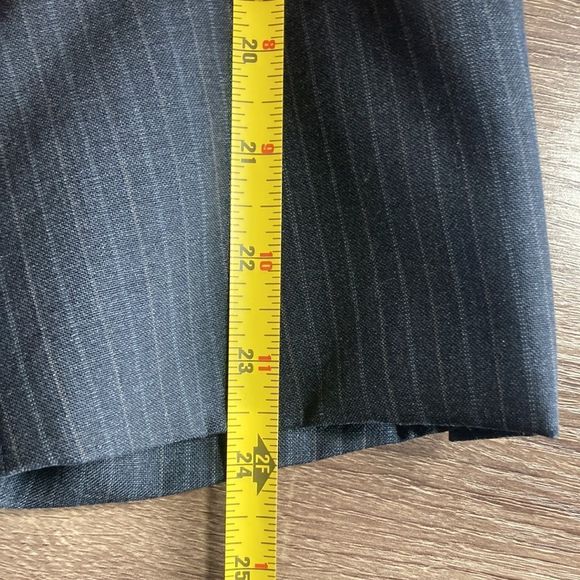 Vintage Mens Brooks Brothers Golden Fleece Gray Pinstriped Suit43R 38x29 - Picture 9 of 16